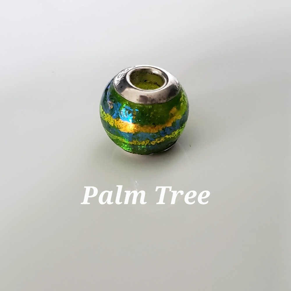 Glass charm